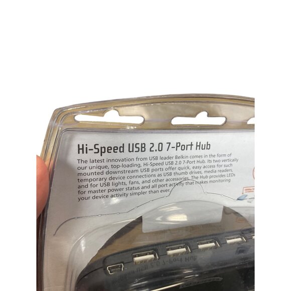 Belkin Hi-Speed USB 2.0 7 port HUB unused in box SKU 9330 - Picture 8 of 12